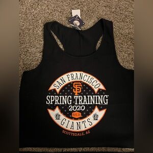 NWT San Francisco Giants 2020 Spring Training Racerback Tank Top Women’s Size L